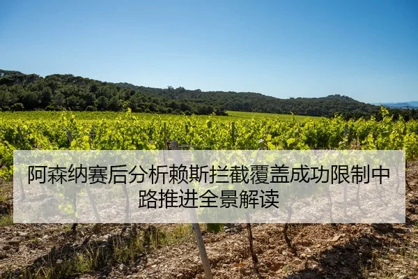 阿森纳赛后分析赖斯拦截覆盖成功限制中路推进全景解读